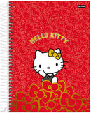 Caderno - 1/4 - Hello Kitty - 80 Fls - Jandaia