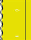 Caderno - 10 Matérias - Neon - 160 Fls - Tilibra
