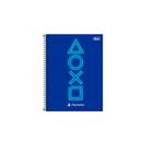 Caderno - 10 Matérias - Playstation - 160 Fls - Tilibra.
