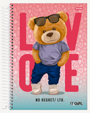 Caderno - 20 Matérias - It Girl - 400 Fls - Jandaia