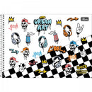 Caderno - Cartografia e Desenho - Spice - 80 Fls - Tilibra