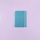 Caderno - Lets Glitter Ocean Blue - Grande - Caderno Inteligente