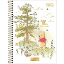 Caderno 1/4 Pooh - 80 Folhas - Tilibra