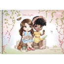Caderno Cartografia e Desenho Jolie - 80 Fls - Tilibra