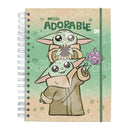 Caderno Smart - Universitário - 10 Divisórias - 80 Fls - Folhas Reposicionáveis - Star Wars the Mandalorian - DAC