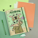 Caderno Smart - Universitário - 10 Divisórias - 80 Fls - Folhas Reposicionáveis - Star Wars the Mandalorian - DAC