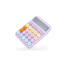 Calculadora Fofa - 12 Dígitos Botão Mecânico - It-Blue