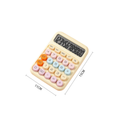 Calculadora Fofa - 12 Dígitos Botão Mecânico - It-Blue