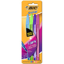 Canetas Fashion Cristal 1.2 - Com 4 Cores - Bic