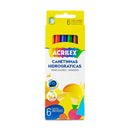 Canetinhas Hidrográficas - 6 Cores - Acrilex