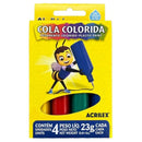 Cola Colorida - 4 Cores - Acrilex