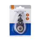 Cola em Fita - Transparente - 8mmx6m - Brw