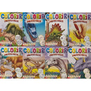 Coleção Formato Médio Colorir - Dinossauros - Bicho Esperto