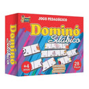 Dominó Silábico - MDF - 28 Peças - Uriarte