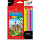 Ecolápis de Cor - 12 Cores + 6 Cores Neon - Faber-Castell