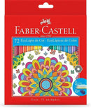 Ecolápis De Cor - C/ 72 Cores - Faber Castell