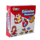 Encaixe Numerais - 20 Peças - Carlu