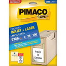 Etiqueta Pimaco 6288 Carta Com 25 Folhas - Pimaco