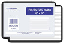 Ficha Pautada - 6x9 - C/ 100 Fls - Sidgraph FA