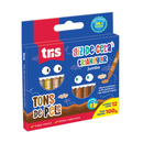 Giz de Cera - Triangular Jumbo - Tons de Pele - Tris