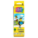 Giz de Cera Curto - C/15 Cores - 68g - Acrilex