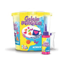 Geléia Mágica - C/ 4 Potes de Geléia Mágica + 7 Moldes + 2 Pós Mágicos - Acrilex