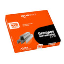 Grampo 23/10 Galvanizado - 1000 Unidades - Jocar Office
