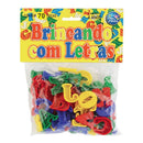 Jogo Brincando Com Letras - 70 Peças - Pais e Filhos.