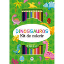 Kit de Colorir - Dinossauros - Ciranda Cultural.