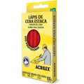 Lápis de Cera Estaca - 12 UND - 100g - Acrilex