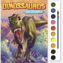 Livro Com Aquarela - Dinossauros - Ciranda Cultural.