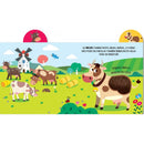 Livro Toque e Sinta - Diversão com os Animais da Fazenda - Ciranda Cultural