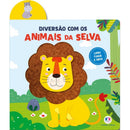 Livro Toque e Sinta - Diversão com os Animais da Selva - Ciranda Cultural
