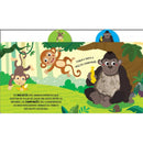 Livro Toque e Sinta - Diversão com os Animais da Selva - Ciranda Cultural