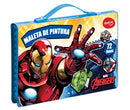 Maleta De Pintura Com 72 Itens - Avengers - Homem de Ferro - Molin