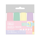 Marca Texto - Happy - C/4 Und - Tilibra