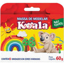 Massinha de Modelar C/ 6 - 60g - Plastilina - Koala