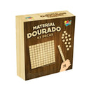 Material Dourado 62 Peças - Aquarela Brinquedos