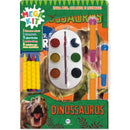 Mega Kit - Para Ler, Colorir e Brincar - Dinossauros - Ciranda Cultural