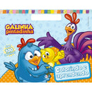 Megabloco - Galinha Pintadinha - Colorindo e Aprendendo - Ciranda Cultural.