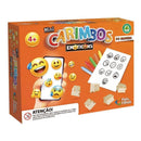 Mini Carimbos Emoticons - Com 10 Carimbos - Pais e Filhos