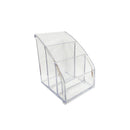 Organizador com 3 divisórias - Multiuso Selado - Cristal - Maxcril