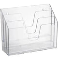 Organizador Triplo Office - 3 Compartimentos - Colorido - Waleu