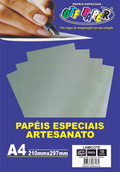 Papel Especial - Lamicote - A4 - 250g/m - C/10 Fls - Off Paper.