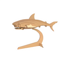 Quebra Cabeça - Animais Marinhos 3D MDF - Aquarela