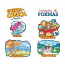 Quebra-Cabeça Coleção Formas - 6 peças - Aquarela Brinquedos