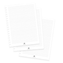 Refil Para Caderno Colegial - Smart - Azul - 90g/m - 48 Fls - Dac