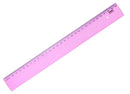 Régua 30Cm - New Line - Cristal Colorido - Waleu