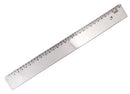 Régua 30Cm - New Line - Linha Metal - Waleu FA Cor:Prata