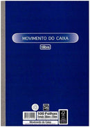 Talão Movimento Caixa - 100 Folhas - Tilibra